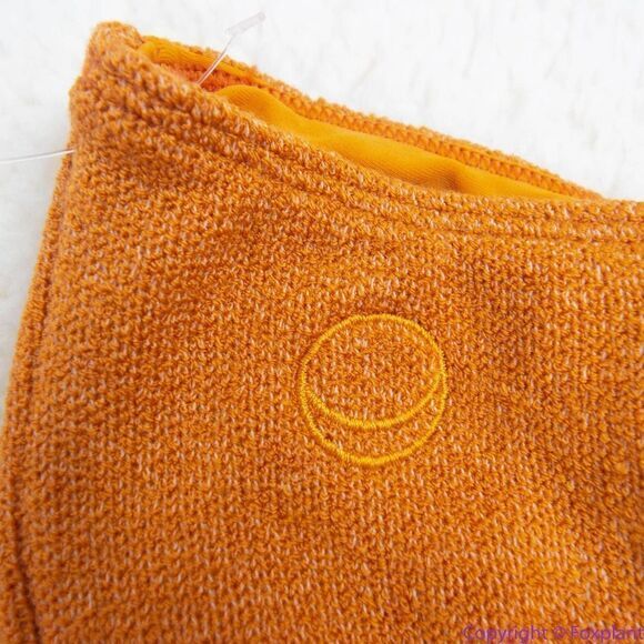 NEW Free People x In your arms knit bikini‎ orange/gold, S - Picture 11 of 16